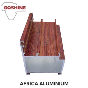 Quality Wooden Marable Aluminum Heatsink Extrusion Profiles Length Shape Customize wholesale