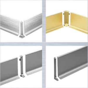 Quality Anodizing Polished Aluminum Profile for Wall tiles Trimming Custom wholesale