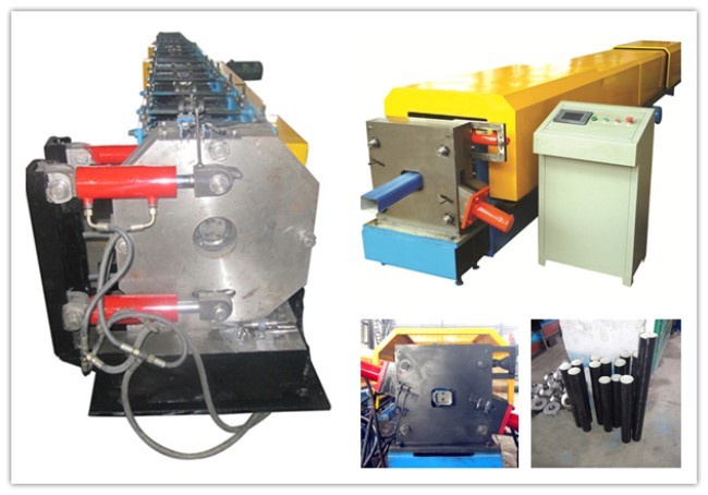 Cutting Blade Cr12 Pipe Forming Machine With Automatic Easy Operation