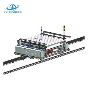 Quality Aluminum Construction Rail Guided Vehicle RGV For Warehouse Management wholesale