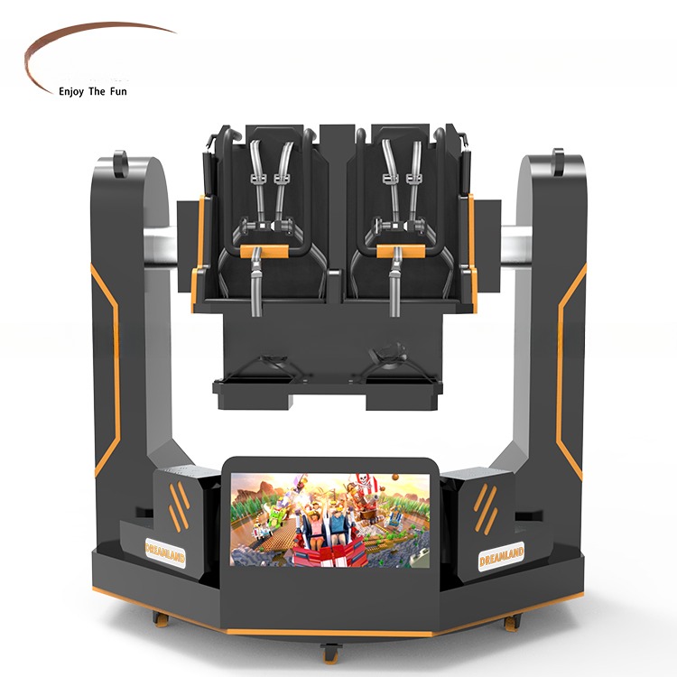 Dreamland Factory 9D VR 1080 simulator 9d cinema 360 VR rotating platform roller coaster equipment