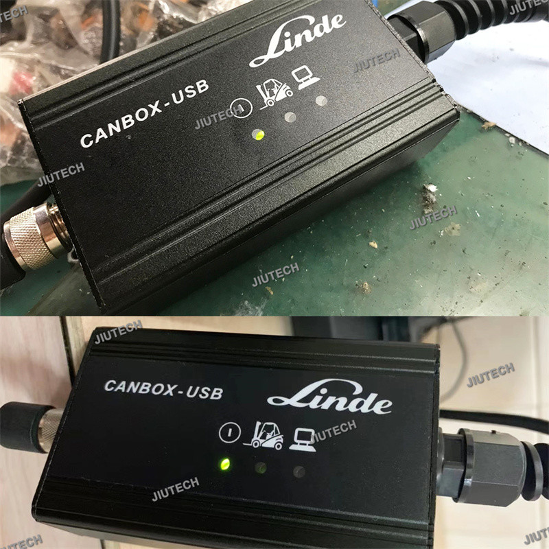 For Linde Canbox USB Doctor Forklift truck Diagnostic Cable linde pathfinder Diagnosis Interface Tool and FZ G1 tablet