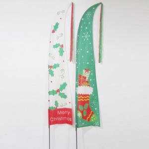 Quality Christmas Garden flag Merry christmas and stocking wholesale