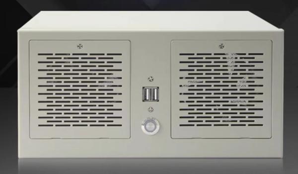 Cheap 3U Small Industrial Wall Mount Touch Screen Computer Support Full Height PCI-E Slot for sale