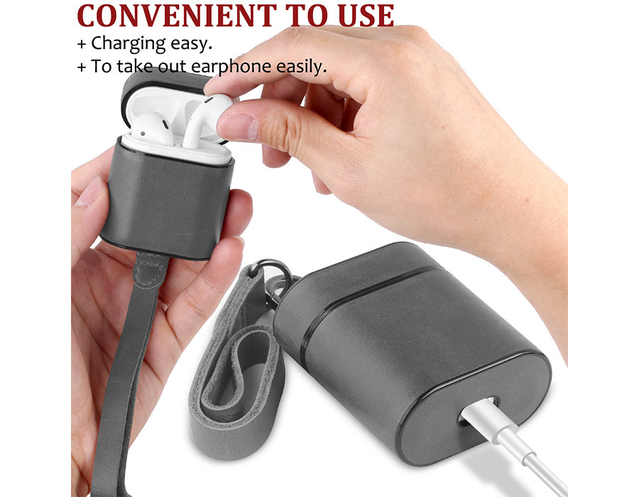 Protective Wireless bluetooth headset holster charging box for APPLE airpods