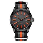 275mm Nylon Wrist Watch Quartz Movement Mens Analog Sports Watch