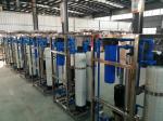 Stainless Steel RO Water Treatment Equipment Bright Silver High Efficiency