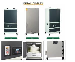 Quality Industrial 900W Suction Dust Collector Constant Airflow wholesale