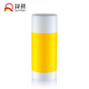 Quality Plastic PP Cosmetic Empty Deodorant Containers Twist Up Bottle Customized Color wholesale