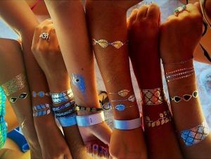 Quality Jewelry Metallic tattoo wholesale