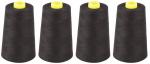High Strengh 100 Spun Polyester Sewing Thread Good Evenness 20 / 2 For Jeans