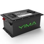 12S1P 16S1P Lifepo4 Electric Golf Cart Lithium Battery 5 Years Warranty
