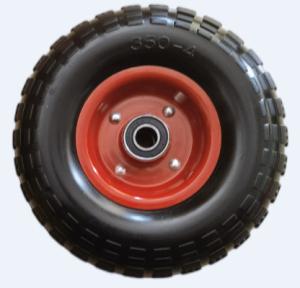 Quality 8'' Wheelbarrow Trolley Rubber Wheel wholesale