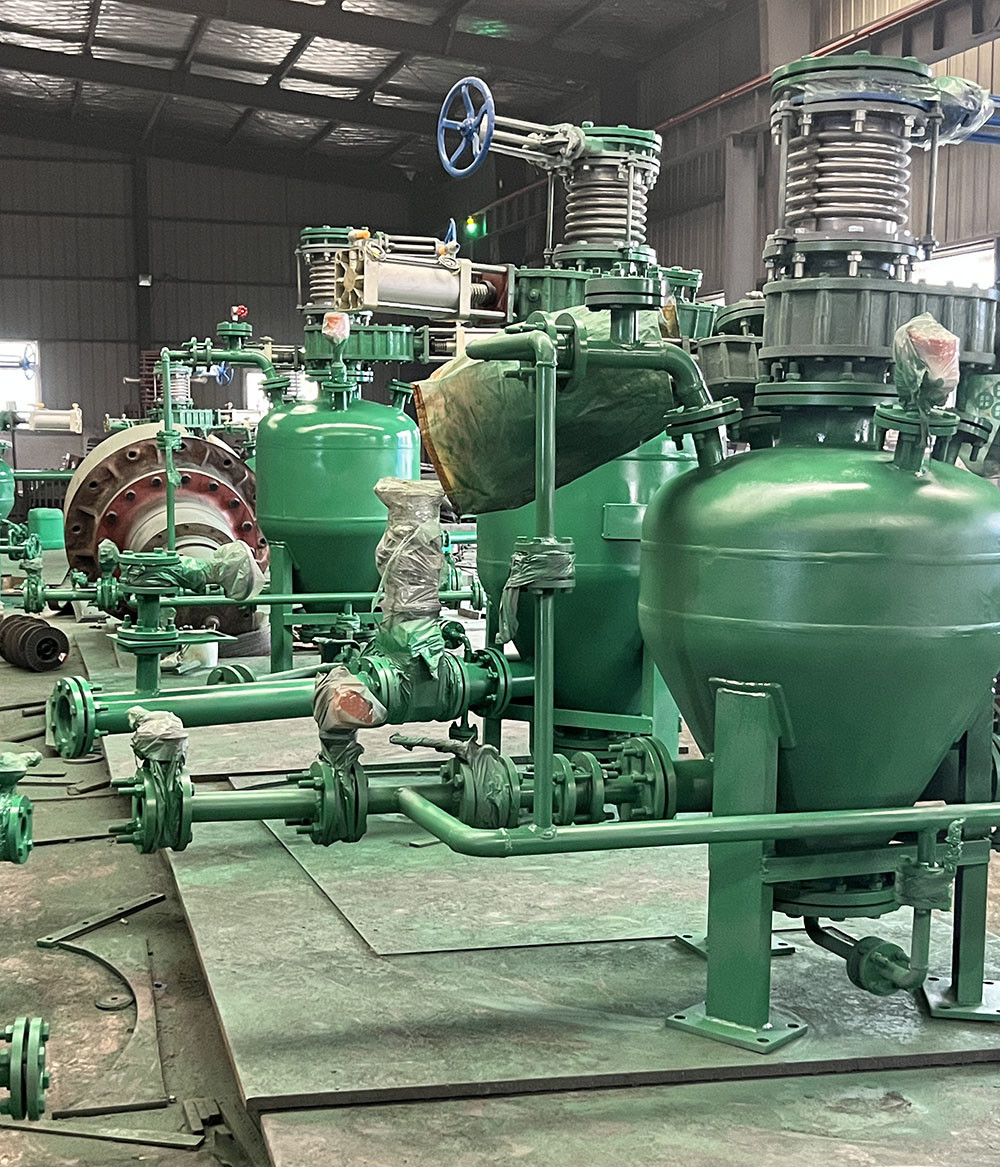 Positive Pressure Dense Phase Pneumatic Conveying Bin Pump Pneumatic Conveyor For Dolomite / Fly Ash / Gypsum / Hydrated Lime