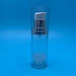 50ml Face Cream Labeling Airless Pump Bottles No Gas Cylinders