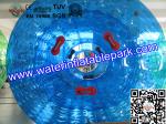 Exciting Green Huge Inflatable Walk On Water Ball , Person Inside Ball