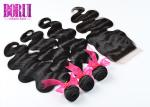 Natural Color Virgin Peruvian Human Hair Remy Hair Extensions Machine Double