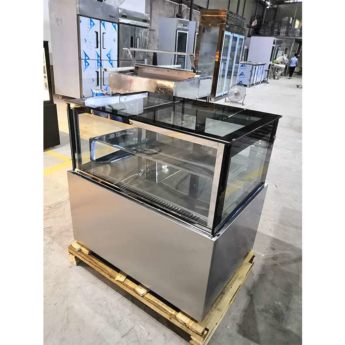 Ventilated Cooling 120L 600W Commercial Cake Fridge