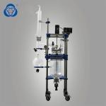 Double Layer Glass Reactor Chemglass Filter Reactor Durable AC Induction Motor