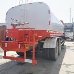 6x4 20M3 Used Water Tanker Truck , Used Howo Water Bowser Truck