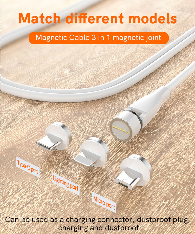 5.0A Magnetic USB Charging Cable