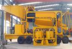 Trailer Mounded Gold Washing Trommel Plant 100Ton Per Hour