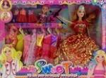 Q21 facelift Bobbi, gift set Bobbi, China Barbie girl toy, factory direct sale
