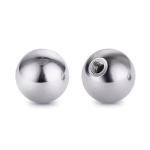 Drilled Stainless Steel Ball With Hole 18mm 19mm For Body Piercing Jewelry