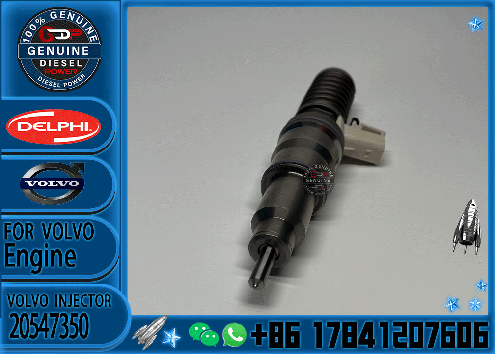Volvo Engine Common Rail Injector 20547350 85000416 Ex631016 Injector