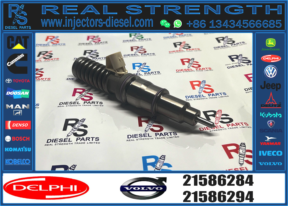 For Volvo D12D D9A DH12D Engine Parts Nozzles 3801437 4903319 21586284 Engine Common Rail Diesel Injector BEBE4C13001