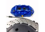 6061 Aluminum Alloy Blue Brake Caliper Disc 380*28mm 4 Piston