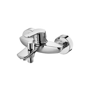 Quality Single Lever Mixer Tap High-quality Brass Body Chrome-plated 1/2 Inch Shower Outlet wholesale