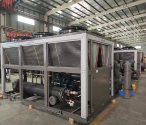 Quality 85HP Water Cooled Chiller System Semi Hermetic Screw Compressor wholesale