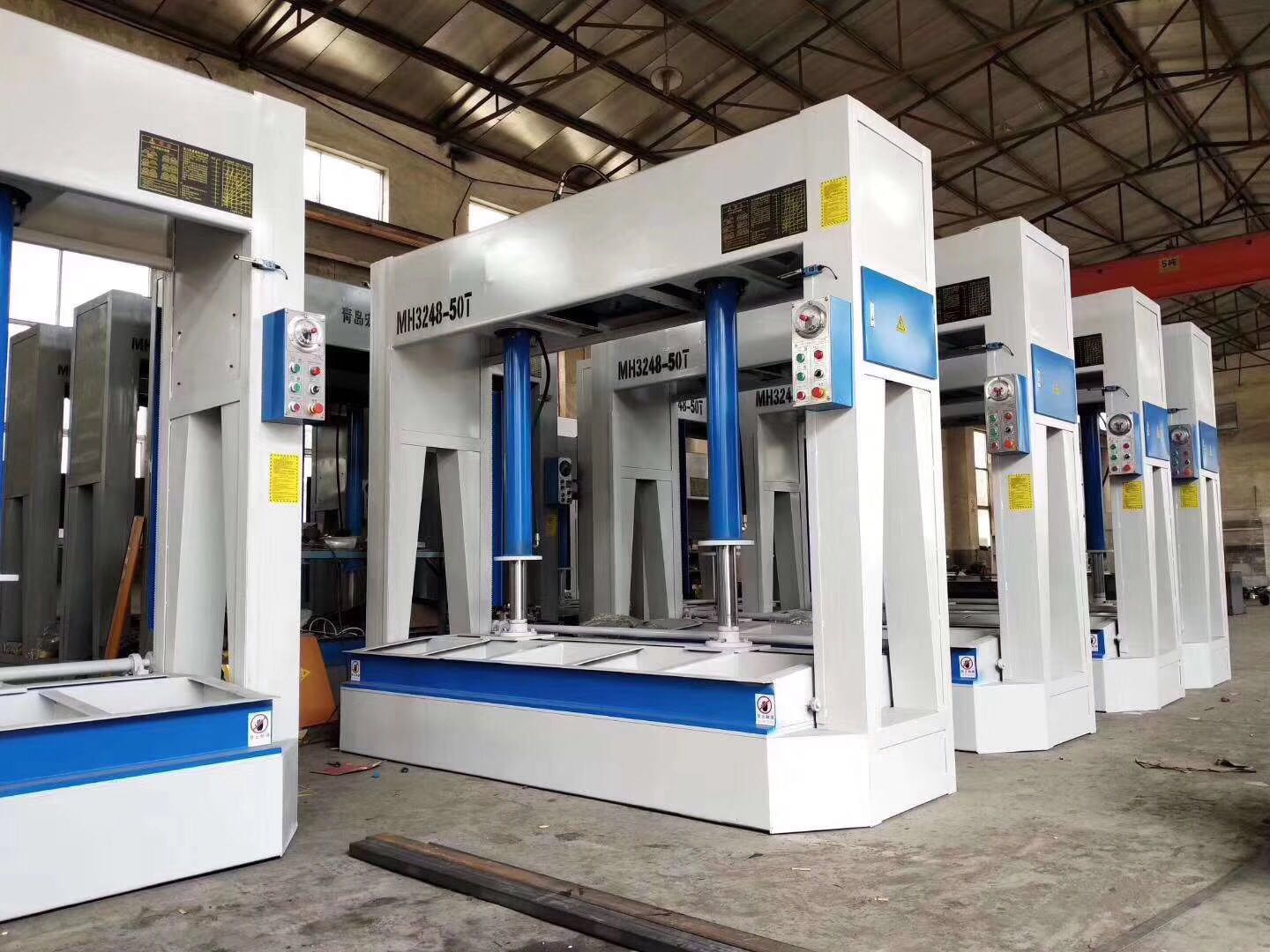 Customizable Voltage Automatic Hydraulic Veneer Laminate Wood Door Cold Press Machine