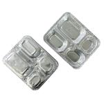 Golden Advantageous 4 Compartments Disposable Food Container for Takeaway Eco