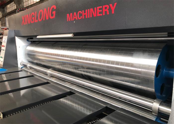 2 Color Printer Rotary Flexo Printer Slotter Die Cutter For Corrugated Creasing Slotting