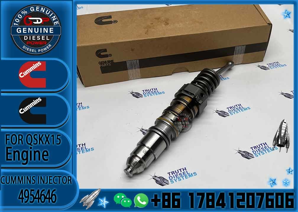 1764365 Genuine Diesel QSX15 Engine Common Rail Fuel Injector 1521978 570016 4954646 4076963 For Scania