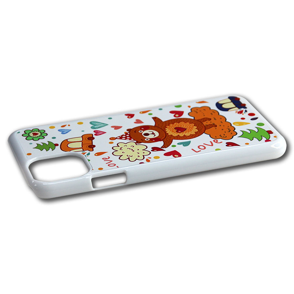 Shockproof PC Plastic Sublimation Blanks Phone Case For IPhone 15 14 13 Pro Max