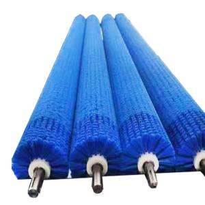 Quality Rotating Washing Industrial Roller Brushes Cylindrical Scrub Brush ODM wholesale
