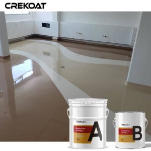 Quality MSDS Eco - Friendly Water Based Epoxy Floor Coating For Residential wholesale