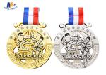Soft Enamel Zinc Alloy Taekwondo Medal 76.2*3MM