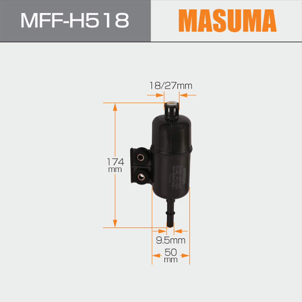 FC423 MASUMA Vehicles Accessories Fuel Filter for HONDA ACCORD WAGON 16900-S84-G01