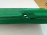 Green Color Coated Metal Plant Support Stakes , Orchard Post 2.5M Eco Friendly