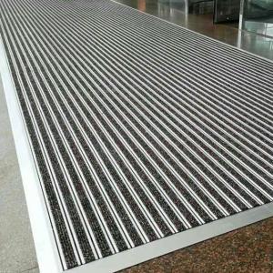 Quality Recessed School Mall Aluminium Entrance Matting Anti Slip Tufted wholesale