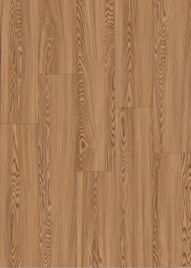 High Stability 5.5mm SPC Click Flooring 1220x183mm Fine Oak Burlywood Wood Grain GKBM JR-W17030
