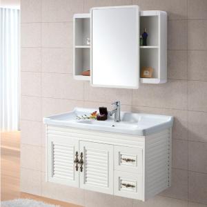 Quality Modern Alunimun Bathroom Vanity/ all aluminum bathroom cabinet/Mirror Cabinet /DB-8109 1000X465mm wholesale