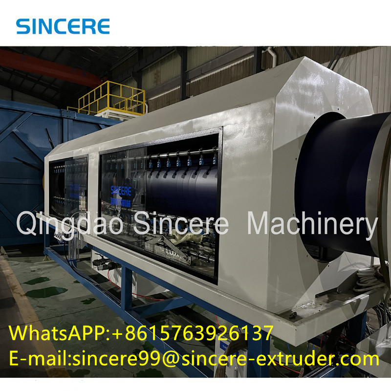 High Speed Plastic PP PE Pipe Extrusion Line 16-63 20-110 110-315 315-630 500-1200mm