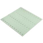Colorful Plastic 3D Panel/Board for Wall/Ceiling Decoration in 500*1000*3.0mm