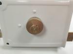 Round Surface Mounted Rim Lock Eye - Catching Design Polished Brass