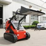 ZHONGMEI 890kg Small Loader Crawler Tracks LH380S Skid Steer Loader